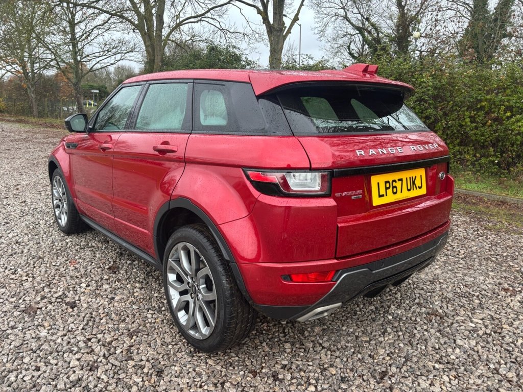 USED 2018 67 LAND ROVER RANGE ROVER EVOQUE 2.0 Si4 HSE Dynamic SUV 5dr Petrol Auto 4WD Euro 6 (s/s) (240 ps) &pound;ZERO DEPOSIT FINANCE