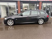 USED 2010 60 BMW 3 SERIES 2.0 320d M Sport Touring 5dr Diesel Steptronic Euro 5 (184 ps) 12 MONTHS MOT FULL LEATHER AUTO