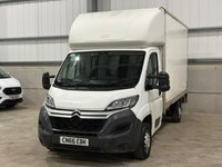 USED 2017 66 CITROEN RELAY 2.0 BLUEHDI 130PS LUTON TAIL LIFT - NO VAT 
