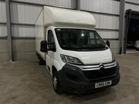 USED 2017 66 CITROEN RELAY 2.0 BLUEHDI 130PS LUTON TAIL LIFT - NO VAT 