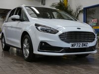 USED 2022 72 FORD GALAXY 2.5h Duratec Titanium MPV 5dr Petrol Hybrid CVT Euro 6 (s/s) (190 ps) LUX PACK SAT NAV LEATHER HEATED SEATS CRUISE CONTROL PARKING SENSORS 1 OWNER SERVICE HISTORY WARRANTY GENUINE LOW MILES