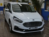 USED 2022 72 FORD GALAXY 2.5h Duratec Titanium MPV 5dr Petrol Hybrid CVT Euro 6 (s/s) (190 ps) LUX PACK SAT NAV LEATHER HEATED SEATS CRUISE CONTROL PARKING SENSORS 1 OWNER SERVICE HISTORY WARRANTY GENUINE LOW MILES