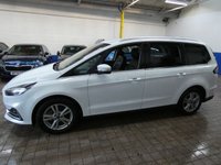 USED 2022 72 FORD GALAXY 2.5h Duratec Titanium MPV 5dr Petrol Hybrid CVT Euro 6 (s/s) (190 ps) LUX PACK SAT NAV LEATHER HEATED SEATS CRUISE CONTROL PARKING SENSORS 1 OWNER SERVICE HISTORY WARRANTY GENUINE LOW MILES