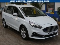 USED 2022 72 FORD GALAXY 2.5h Duratec Titanium MPV 5dr Petrol Hybrid CVT Euro 6 (s/s) (190 ps) LUX PACK SAT NAV LEATHER HEATED SEATS CRUISE CONTROL PARKING SENSORS 1 OWNER SERVICE HISTORY WARRANTY GENUINE LOW MILES