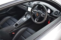 USED 2017 67 PORSCHE 718 CAYMAN 2.5T S Coupe 2dr Petrol PDK Euro 6 (s/s) (350 ps) GT SILVER / SPORT DESIGN / PSE