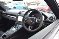 USED 2017 67 PORSCHE 718 CAYMAN 2.5T S Coupe 2dr Petrol PDK Euro 6 (s/s) (350 ps) GT SILVER / SPORT DESIGN / PSE