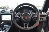 USED 2017 67 PORSCHE 718 CAYMAN 2.5T S Coupe 2dr Petrol PDK Euro 6 (s/s) (350 ps) GT SILVER / SPORT DESIGN / PSE