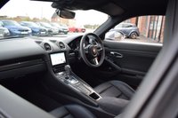 USED 2017 67 PORSCHE 718 CAYMAN 2.5T S Coupe 2dr Petrol PDK Euro 6 (s/s) (350 ps) GT SILVER / SPORT DESIGN / PSE