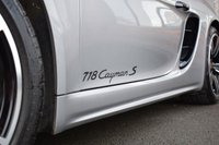 USED 2017 67 PORSCHE 718 CAYMAN 2.5T S Coupe 2dr Petrol PDK Euro 6 (s/s) (350 ps) GT SILVER / SPORT DESIGN / PSE