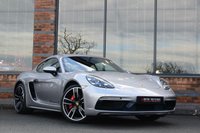 USED 2017 67 PORSCHE 718 CAYMAN 2.5T S Coupe 2dr Petrol PDK Euro 6 (s/s) (350 ps) GT SILVER / SPORT DESIGN / PSE