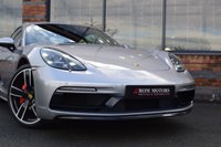 USED 2017 67 PORSCHE 718 CAYMAN 2.5T S Coupe 2dr Petrol PDK Euro 6 (s/s) (350 ps) GT SILVER / SPORT DESIGN / PSE