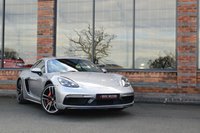 USED 2017 67 PORSCHE 718 CAYMAN 2.5T S Coupe 2dr Petrol PDK Euro 6 (s/s) (350 ps) GT SILVER / SPORT DESIGN / PSE