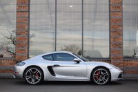 USED 2017 67 PORSCHE 718 CAYMAN 2.5T S Coupe 2dr Petrol PDK Euro 6 (s/s) (350 ps) GT SILVER / SPORT DESIGN / PSE