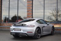 USED 2017 67 PORSCHE 718 CAYMAN 2.5T S Coupe 2dr Petrol PDK Euro 6 (s/s) (350 ps) GT SILVER / SPORT DESIGN / PSE