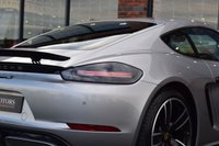 USED 2017 67 PORSCHE 718 CAYMAN 2.5T S Coupe 2dr Petrol PDK Euro 6 (s/s) (350 ps) GT SILVER / SPORT DESIGN / PSE