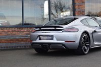 USED 2017 67 PORSCHE 718 CAYMAN 2.5T S Coupe 2dr Petrol PDK Euro 6 (s/s) (350 ps) GT SILVER / SPORT DESIGN / PSE