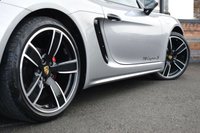 USED 2017 67 PORSCHE 718 CAYMAN 2.5T S Coupe 2dr Petrol PDK Euro 6 (s/s) (350 ps) GT SILVER / SPORT DESIGN / PSE