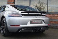 USED 2017 67 PORSCHE 718 CAYMAN 2.5T S Coupe 2dr Petrol PDK Euro 6 (s/s) (350 ps) GT SILVER / SPORT DESIGN / PSE