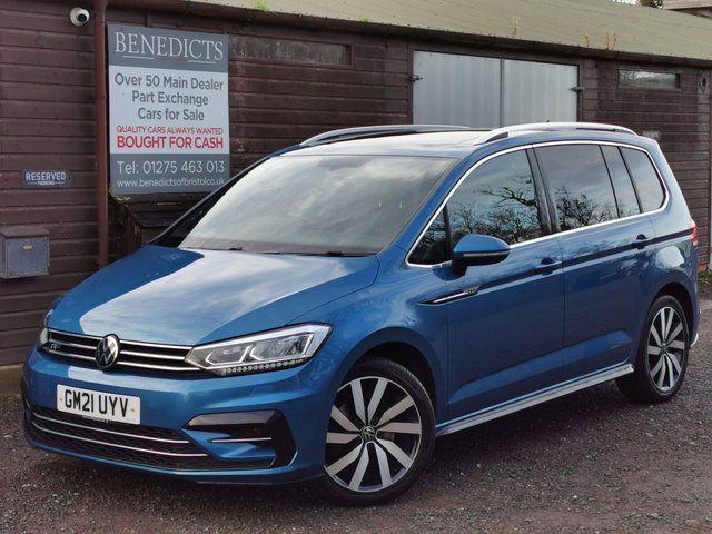 2021 21 Volkswagen Touran 1.5 TSI EVO R-Line MPV 5dr Petrol DSG Euro 6 (s/s) (150 ps)