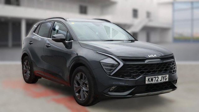 2022 72 Kia Sportage 1.6 h T-GDi GT-Line S SUV 5dr Petrol Hybrid Auto AWD Euro 6 (s/s) (226 bhp)