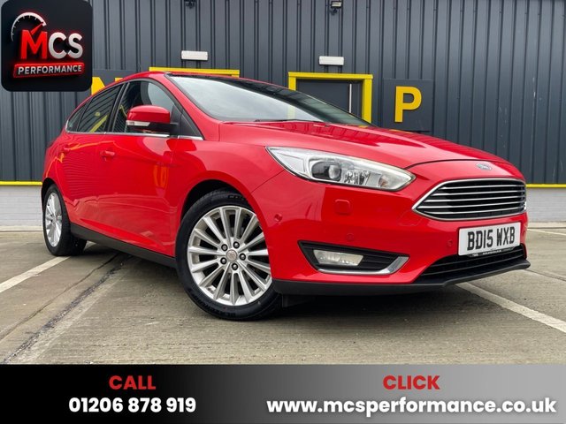 2015 15 FORD FOCUS 1.0T EcoBoost Titanium X Hatchback 5dr Petrol Manual Euro 6 (s/s) (125 ps) **48HR DEAL DROP**