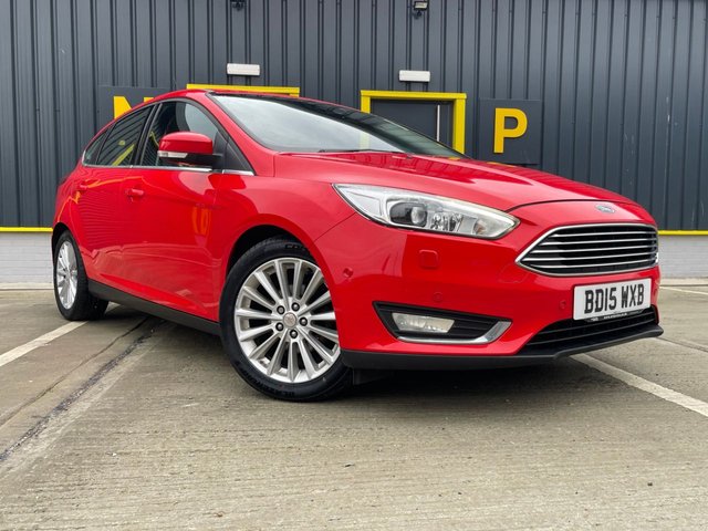 2015 15 Ford Focus 1.0T EcoBoost Titanium X Hatchback 5dr Petrol Manual Euro 6 (s/s) (125 ps)