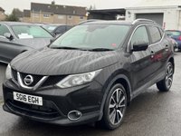 USED 2016 16 NISSAN QASHQAI 1.2 DIG-T Tekna SUV 5dr Petrol XTRON 2WD Euro 6 (s/s) (115 ps) THIS CAR COMES WITH 6 MONTHS WARRANTY , BREAKDOWN COVER & RECOVERY++  LOW MILES + ULEZ COMPLIANT +  SAT NAVIGATION + REVERSING CAMERA + AROUND VIEW CAMERA + FRONT & REAR PARKING SENSORS + PARK ASSISST + ECO DRIVE + LEATHER SEATS + HEATED SEATS + FULL ELECTRIC SEATS + PANAROMIC ROOF + KEYLESS START +  CRUISE CONTROL + ELECTRIC PARKING BRAKE + LANE ASSISST + AUTO START/STOP + TRACTION CONTROL + DUAL CLIMATE + PRIVACY GLASS + CD PLAYER + BLUETOOTH + USB CONNECTION + SD CARD + AUX CONNECTION + 19 IN