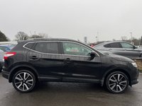USED 2016 16 NISSAN QASHQAI 1.2 DIG-T Tekna SUV 5dr Petrol XTRON 2WD Euro 6 (s/s) (115 ps) THIS CAR COMES WITH 6 MONTHS WARRANTY , BREAKDOWN COVER & RECOVERY++  LOW MILES + ULEZ COMPLIANT +  SAT NAVIGATION + REVERSING CAMERA + AROUND VIEW CAMERA + FRONT & REAR PARKING SENSORS + PARK ASSISST + ECO DRIVE + LEATHER SEATS + HEATED SEATS + FULL ELECTRIC SEATS + PANAROMIC ROOF + KEYLESS START +  CRUISE CONTROL + ELECTRIC PARKING BRAKE + LANE ASSISST + AUTO START/STOP + TRACTION CONTROL + DUAL CLIMATE + PRIVACY GLASS + CD PLAYER + BLUETOOTH + USB CONNECTION + SD CARD + AUX CONNECTION + 19 IN