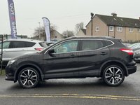 USED 2016 16 NISSAN QASHQAI 1.2 DIG-T Tekna SUV 5dr Petrol XTRON 2WD Euro 6 (s/s) (115 ps) THIS CAR COMES WITH 6 MONTHS WARRANTY , BREAKDOWN COVER & RECOVERY++  LOW MILES + ULEZ COMPLIANT +  SAT NAVIGATION + REVERSING CAMERA + AROUND VIEW CAMERA + FRONT & REAR PARKING SENSORS + PARK ASSISST + ECO DRIVE + LEATHER SEATS + HEATED SEATS + FULL ELECTRIC SEATS + PANAROMIC ROOF + KEYLESS START +  CRUISE CONTROL + ELECTRIC PARKING BRAKE + LANE ASSISST + AUTO START/STOP + TRACTION CONTROL + DUAL CLIMATE + PRIVACY GLASS + CD PLAYER + BLUETOOTH + USB CONNECTION + SD CARD + AUX CONNECTION + 19 IN