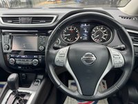 USED 2016 16 NISSAN QASHQAI 1.2 DIG-T Tekna SUV 5dr Petrol XTRON 2WD Euro 6 (s/s) (115 ps) THIS CAR COMES WITH 6 MONTHS WARRANTY , BREAKDOWN COVER & RECOVERY++  LOW MILES + ULEZ COMPLIANT +  SAT NAVIGATION + REVERSING CAMERA + AROUND VIEW CAMERA + FRONT & REAR PARKING SENSORS + PARK ASSISST + ECO DRIVE + LEATHER SEATS + HEATED SEATS + FULL ELECTRIC SEATS + PANAROMIC ROOF + KEYLESS START +  CRUISE CONTROL + ELECTRIC PARKING BRAKE + LANE ASSISST + AUTO START/STOP + TRACTION CONTROL + DUAL CLIMATE + PRIVACY GLASS + CD PLAYER + BLUETOOTH + USB CONNECTION + SD CARD + AUX CONNECTION + 19 IN