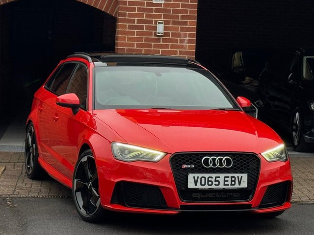 2016 65 Audi Rs3 2.5 TFSI Sportback 5dr Petrol S Tronic quattro Euro 6 (s/s) (Nav) (367 ps)