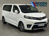 USED 2018 67 TOYOTA PROACE VERSO 2.0D Family Medium MPV 5dr Diesel Auto MWB Euro 6 (s/s) (8 Seat) (180 ps) 1 OWNER+ FULL TOYOTA S/H+NAV