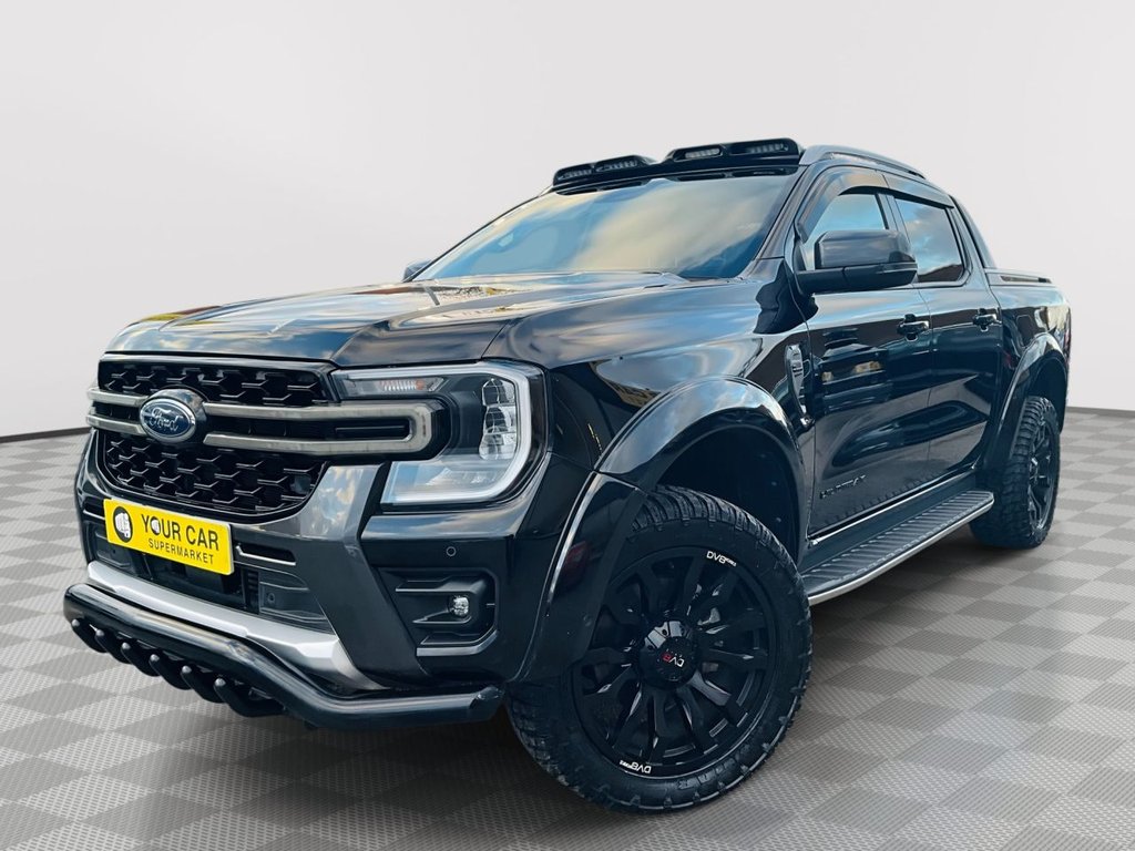 USED 2023 73 FORD RANGER 2.0 TD EcoBlue Wildtrak Pickup Double Cab 4dr Diesel Auto 4WD Euro 6 (s/s) (205 ps) 1 KEY / 3 OWNERS