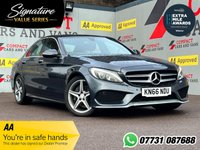 USED 2016 66 MERCEDES-BENZ C-CLASS 2.1 C250d AMG Line (Premium) Saloon 4dr Diesel 7G-Tronic+ Euro 6 (s/s) (204 ps) AUTO!!!