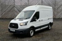 USED 2018 18 FORD TRANSIT L2 H3 TDCI 130 PS MWB High Roof 350 FREE 3 YEAR WARRANTY COVER WITH THIS VAN  With 6 Speed Gearbox.  The Ultimate Tradesman's Van â€“ Racked, Ready & In Brilliant Condition  Here is a fantastic opportunity to own a pristine, one-owner,  Medium wheelbase high-roof Transit, perfectly equipped and maintained for serious work.  KEY SPECIFICATION:  Model: Ford Transit 350 L2 (Long Wheelbase) H3 (High Roof)  Engine: 2.0 TDCi 130 PS â€“ powerful and economical  Gearbox: 6-Speed Manual  Colour: Frozen White  Plate: 67 (Registered Sept 2017 - March 2018)  Ownership: 1 Owner from new  Keys: 2 Keys present  HIGHLIGHTS & FEATURES:  WORK-READY INTERIOR: Professionally fitted racking system throughout â€“ just load your tools and go.  EXCELLENT HISTORY: Last serviced at 65,000 miles with full service printout. GREAT CONDITION: Presents superbly in 'Frozen White' paintwork, reflecting careful use.  SAFETY & CONVENIENCE: Fitted with Parking Sensors (rear) and Traction Control for all-weather confidence.  SIDE LOADING: Features a practical Side Door for easy access in tight spaces.  MASSIVE CAPACITY: The LWB High Roof combination offers class-leading load volume.  IDEAL FOR: Builder, electrician, plumber, utility engineer, or any trade requiring a reliable, spacious, and professional vehicle.  This van has been a dependable asset from new and is now ready for its next owner. Sensibly priced for a quick sale.  PERFECT FOR THE PROFESSIONAL WHO VALUES READINESS AND RELIABILITY. 