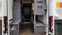 USED 2018 18 FORD TRANSIT L2 H3 TDCI 130 PS MWB High Roof 350 FREE 3 YEAR WARRANTY COVER WITH THIS VAN  With 6 Speed Gearbox.  The Ultimate Tradesman's Van â€“ Racked, Ready & In Brilliant Condition  Here is a fantastic opportunity to own a pristine, one-owner,  Medium wheelbase high-roof Transit, perfectly equipped and maintained for serious work.  KEY SPECIFICATION:  Model: Ford Transit 350 L2 (Long Wheelbase) H3 (High Roof)  Engine: 2.0 TDCi 130 PS â€“ powerful and economical  Gearbox: 6-Speed Manual  Colour: Frozen White  Plate: 67 (Registered Sept 2017 - March 2018)  Ownership: 1 Owner from new  Keys: 2 Keys present  HIGHLIGHTS & FEATURES:  WORK-READY INTERIOR: Professionally fitted racking system throughout â€“ just load your tools and go.  EXCELLENT HISTORY: Last serviced at 65,000 miles with full service printout. GREAT CONDITION: Presents superbly in 'Frozen White' paintwork, reflecting careful use.  SAFETY & CONVENIENCE: Fitted with Parking Sensors (rear) and Traction Control for all-weather confidence.  SIDE LOADING: Features a practical Side Door for easy access in tight spaces.  MASSIVE CAPACITY: The LWB High Roof combination offers class-leading load volume.  IDEAL FOR: Builder, electrician, plumber, utility engineer, or any trade requiring a reliable, spacious, and professional vehicle.  This van has been a dependable asset from new and is now ready for its next owner. Sensibly priced for a quick sale.  PERFECT FOR THE PROFESSIONAL WHO VALUES READINESS AND RELIABILITY. 