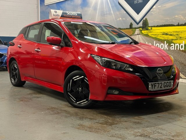 2022 Nissan Leaf 39kWh Acenta Hatchback 5 Door Electric Automatic Red 1 Owner from New Low Tax photo