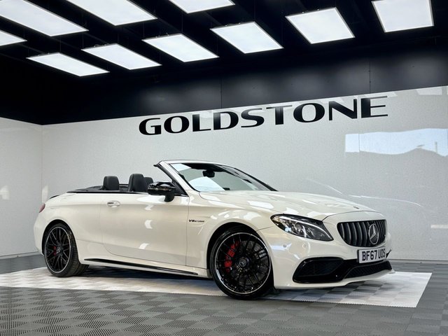 2017 67 Mercedes-Benz C-Class 4.0 C63 V8 BiTurbo AMG S (Premium) Cabriolet 2dr Petrol SpdS MCT Euro 6 (s/s) (510 ps)