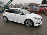 USED 2017 17 FORD FOCUS 1.0T EcoBoost ST-Line Hatchback 5dr Petrol Manual Euro 6 (s/s) (125 ps) GREAT LOOKING FOCUS ST-LINE,,,SERVICE HISTORY,,,ECONOMICAL,,,LOW MILEAGE,,,,NEW M.O.T AND SERVICE BEFORE COLLECTION,,,,PARTS AND LABOUR WARRANTY INCLUDED.