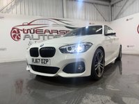 USED 2018 67 BMW 1 SERIES 1.5 118i M Sport Shadow Edition Hatchback 5dr Petrol Auto Euro 6 (s/s) (136 ps) NAV, harmon kardon, cruise, DAB