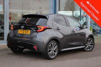 USED 2022 72 TOYOTA YARIS 1.5 VVT-h Excel Hatchback 5dr Petrol Hybrid E-CVT Euro 6 (s/s) (116 ps) - EURO 6 - ULEZ, SAT NAV, LEATHER, R/CAMERA, APPLE/ANDROID CARPLAY, LEDS, 17" ALLOYS, CRUISE/LDW/BSA, P/SENSORS, DAB & BLUETOOTH