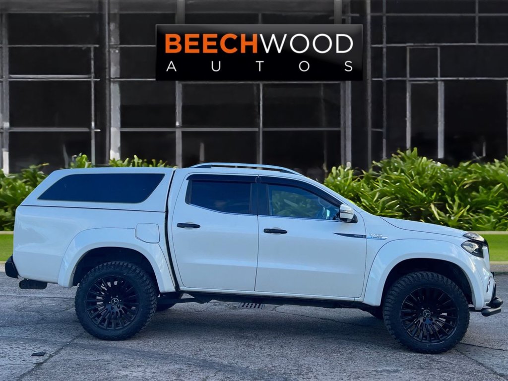 USED 2019 19 MERCEDES-BENZ X-CLASS 3.0 CDI V6 Power Pickup Double Cab 4dr Diesel G-Tronic+ 4MATIC Euro 6 (258 ps) WIDE BODY / LIFT KIT / 20'S