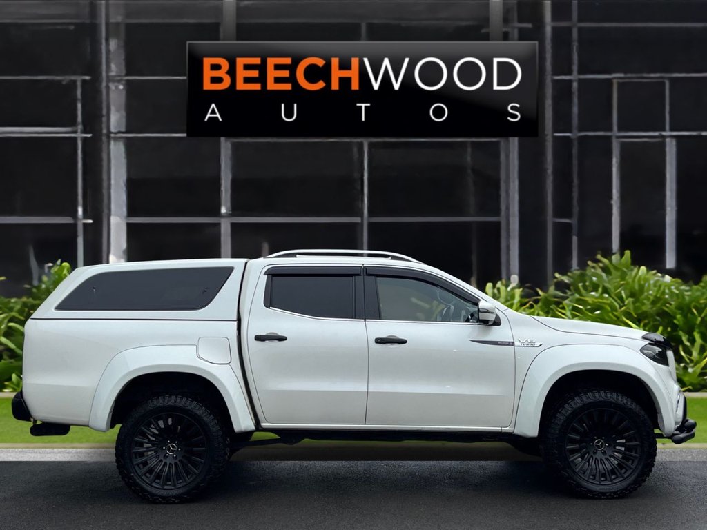 USED 2019 19 MERCEDES-BENZ X-CLASS 3.0 CDI V6 Power Pickup Double Cab 4dr Diesel G-Tronic+ 4MATIC Euro 6 (258 ps) WIDE BODY / LIFT KIT / 20'S