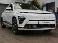 USED 2023 73 HYUNDAI KONA 65.4kWh Ultimate SUV 5dr Electric Auto (218 ps) SAT NAV SUNROOF PART LEATHER REAR VIEW CAMERA CARPLAY PARKING SENSORS 1 OWNER SERVICE HISTORY HYUNDAI WARRANTY TILL NOV 2028