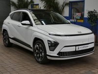 USED 2023 73 HYUNDAI KONA 65.4kWh Ultimate SUV 5dr Electric Auto (218 ps) SAT NAV SUNROOF PART LEATHER REAR VIEW CAMERA CARPLAY PARKING SENSORS 1 OWNER SERVICE HISTORY HYUNDAI WARRANTY TILL NOV 2028