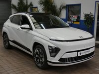 USED 2023 73 HYUNDAI KONA 65.4kWh Ultimate SUV 5dr Electric Auto (218 ps) SAT NAV SUNROOF PART LEATHER REAR VIEW CAMERA CARPLAY PARKING SENSORS 1 OWNER SERVICE HISTORY HYUNDAI WARRANTY TILL NOV 2028