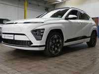 USED 2023 73 HYUNDAI KONA 65.4kWh Ultimate SUV 5dr Electric Auto (218 ps) SAT NAV SUNROOF PART LEATHER REAR VIEW CAMERA CARPLAY PARKING SENSORS 1 OWNER SERVICE HISTORY HYUNDAI WARRANTY TILL NOV 2028