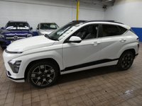 USED 2023 73 HYUNDAI KONA 65.4kWh Ultimate SUV 5dr Electric Auto (218 ps) SAT NAV SUNROOF PART LEATHER REAR VIEW CAMERA CARPLAY PARKING SENSORS 1 OWNER SERVICE HISTORY HYUNDAI WARRANTY TILL NOV 2028