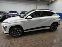 USED 2023 73 HYUNDAI KONA 65.4kWh Ultimate SUV 5dr Electric Auto (218 ps) SAT NAV SUNROOF PART LEATHER REAR VIEW CAMERA CARPLAY PARKING SENSORS 1 OWNER SERVICE HISTORY HYUNDAI WARRANTY TILL NOV 2028
