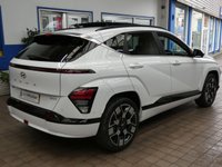 USED 2023 73 HYUNDAI KONA 65.4kWh Ultimate SUV 5dr Electric Auto (218 ps) SAT NAV SUNROOF PART LEATHER REAR VIEW CAMERA CARPLAY PARKING SENSORS 1 OWNER SERVICE HISTORY HYUNDAI WARRANTY TILL NOV 2028